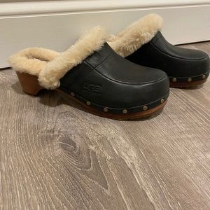 UGG Black Clogs